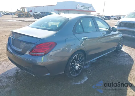 2018 Mercedes-Benz C 300 from USA, damaged, VIN 55SWF4JB4JU248589